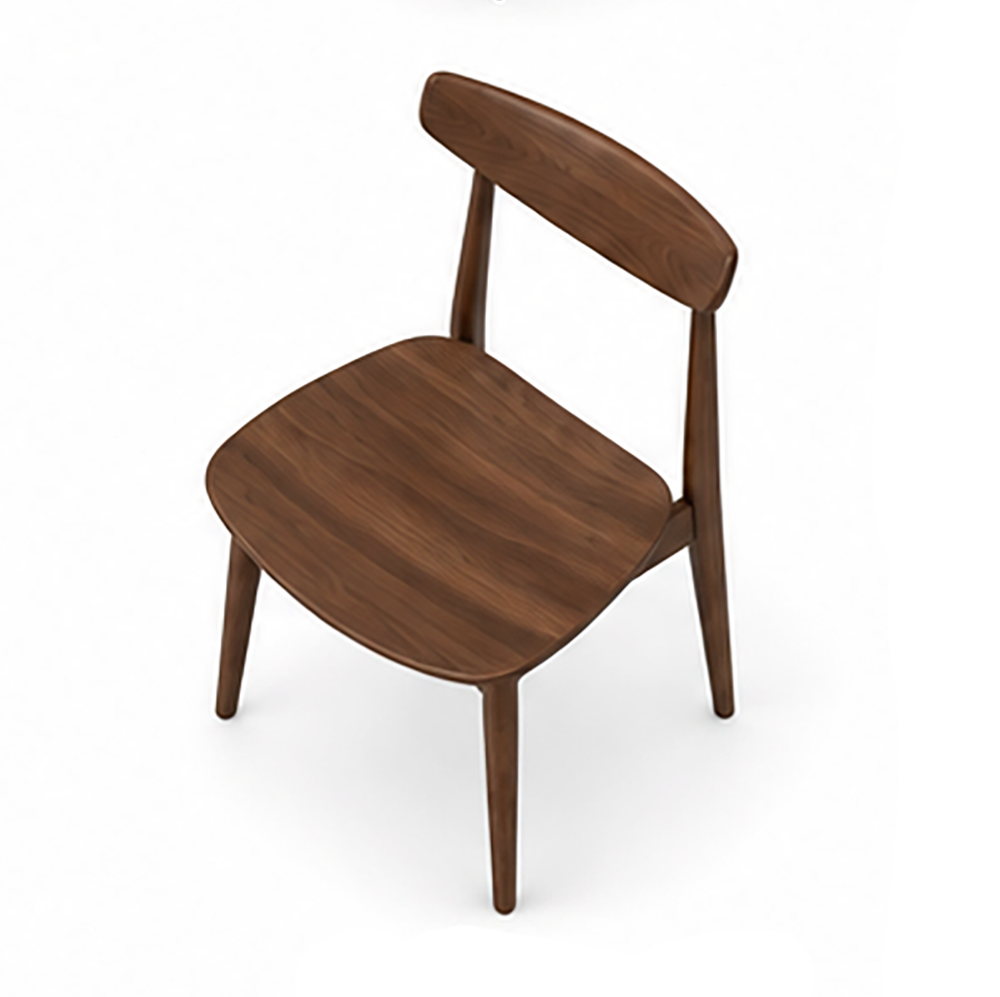 Стул деревянный MegaDimEvs Walnut — изображение 4